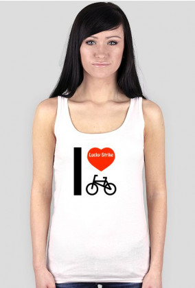 Lucky Strike Love Bike | Damska | Biała!