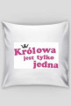 różowa poduszczka królowej