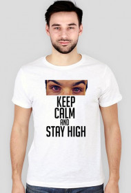 keep calm white