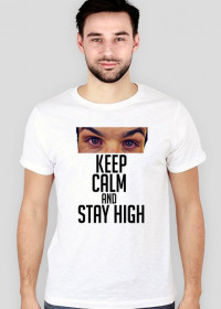 keep calm white