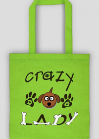 crazy dog lady bag