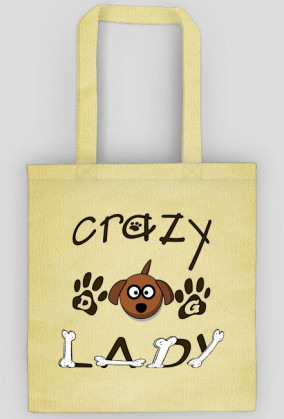 crazy dog lady bag