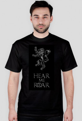 Hear Me Roar - House Lannister - czarna