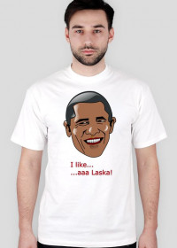 Koszulka Obama I like aaa Laska - Afera!