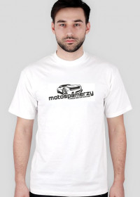 T-shirt męski Motospamerzy black logo