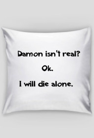 Poduszka Damon isn't real?