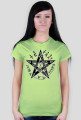 Koszulka damska PENTAGRAM tetragram - tanio!
