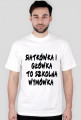 T-shirt "Siatkówka i główka to szkolna wymówka