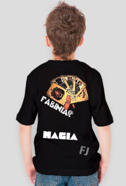 Dziecięca Koszulka MagiaFJnBlack