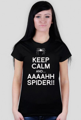 keep calm and spider