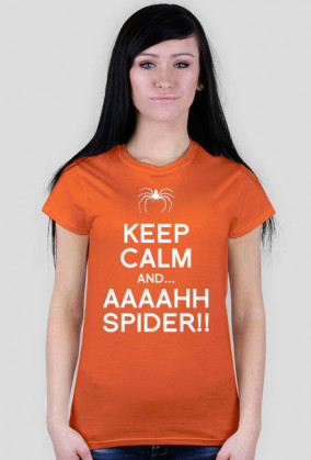 keep calm and spider