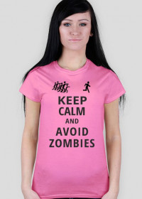keep calm and avoid zombies