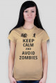 keep calm and avoid zombies