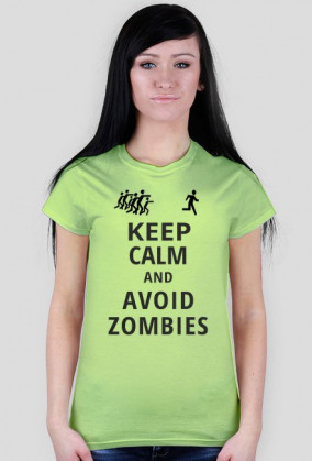 keep calm and avoid zombies