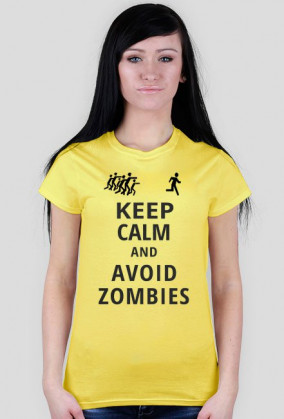 keep calm and avoid zombies