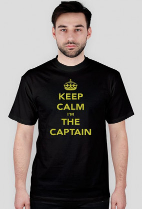 keep calm and i'm the capitan