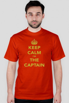 keep calm and i'm the capitan