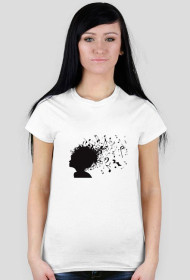 Koszulka Damska -Muza w mojej głowie