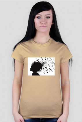 Koszulka Damska -Muza w mojej głowie