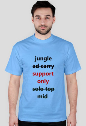 support only- black