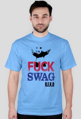 FUCK SWAG PANDA - Podkoszulka Męska