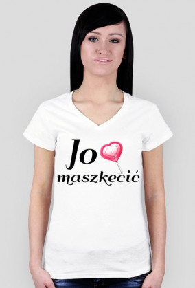 Koszulka Jo lubia maszkecić