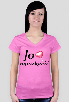 Koszulka Jo lubia maszkecić
