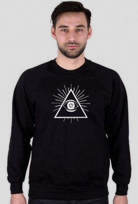 BLUZA "ILLUMINATI EYE" - ILLUMINATI EYE (BLACK/CZARNA)