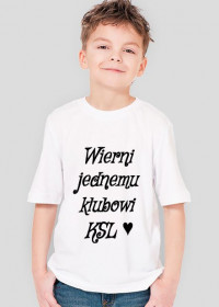 T-Shirt " Wierni " dla Juniora