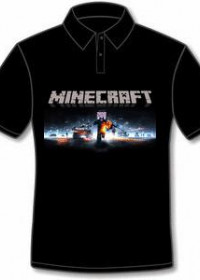 minecraft koszulka z zapiecia