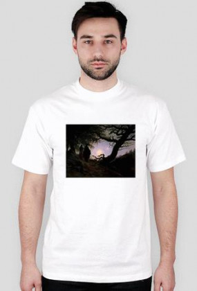 C. D. Friedrich - Mężczyzna i kobieta obserwujący księżyc, koszulka IV