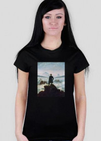 C. D. Friedrich, Wędrowiec ponad morzem mgły, koszulka