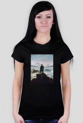 C. D. Friedrich, Wędrowiec ponad morzem mgły, koszulka
