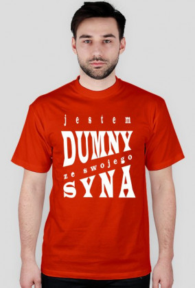 JESTEM DUMNY Z SYNA różne kolory t shirt