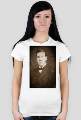 Lovecraft t-shirt damski (sepia)