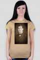 Lovecraft t-shirt damski (sepia)