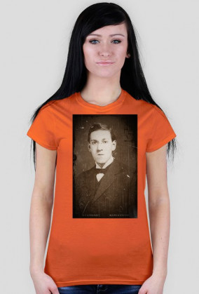 Lovecraft t-shirt damski (sepia)