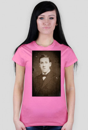 Lovecraft t-shirt damski (sepia)