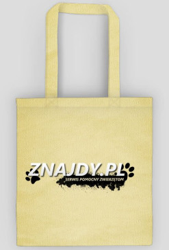 Torba eko z logo znajdy.pl