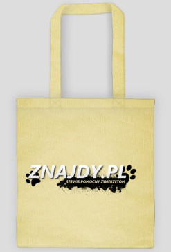 Torba eko z logo znajdy.pl