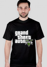Koszulka GTA V [Czarna]