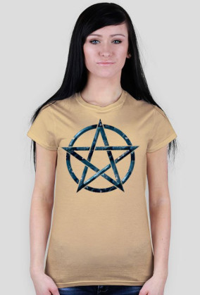 Koszulka damska PENTAGRAM wzór 1 - tanio!
