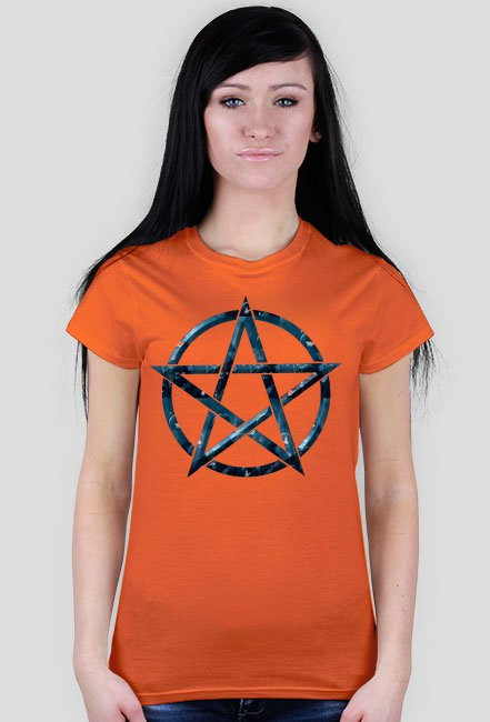 Koszulka damska PENTAGRAM wzór 1 - tanio!