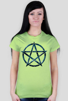 Koszulka damska PENTAGRAM wzór 1 - tanio!