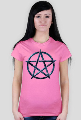 Koszulka damska PENTAGRAM wzór 1 - tanio!