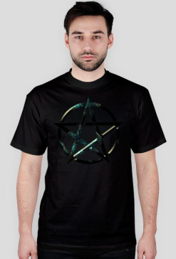 Koszulka PENTAGRAM wzór 2 - tanio!