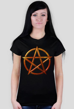 Koszulka damska PENTAGRAM wzór 3 - tanio!