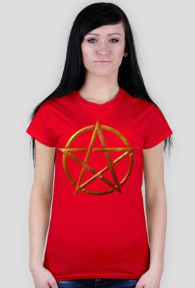 Koszulka damska PENTAGRAM wzór 3 - tanio!