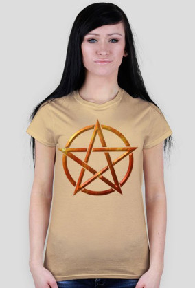 Koszulka damska PENTAGRAM wzór 3 - tanio!