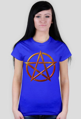 Koszulka damska PENTAGRAM wzór 3 - tanio!